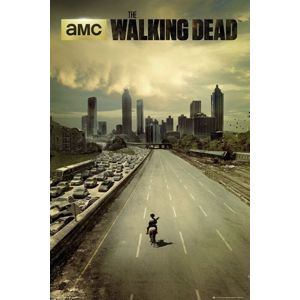 The Walking Dead City plakát vícebarevný