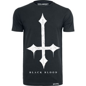 Black Blood Cross Tričko černá
