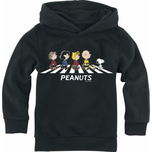 Peanuts Kids - Gang detská mikina s kapucí černá