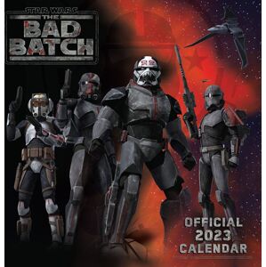 Star Wars Nástěnný kalendář Bad Batch 2023 Nástenný kalendář vícebarevný