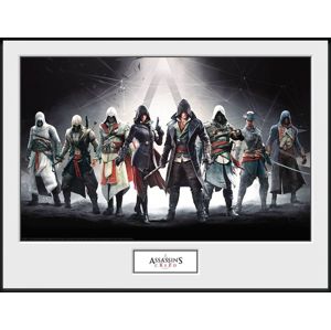 Assassin's Creed Characters Zarámovaný obraz standard