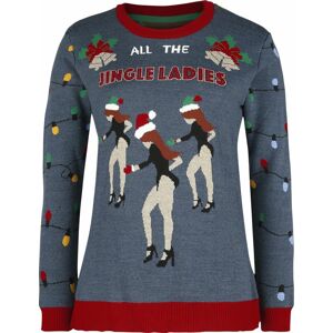 Ugly Christmas Sweater All The Jingle Ladies Pletený svetr vícebarevný