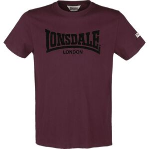 Lonsdale London LL008 One Tone Tričko bordová
