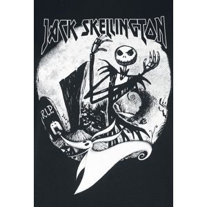 The Nightmare Before Christmas Jack Skellington - Evil dívcí triko s dlouhými rukávy šedá/cerná