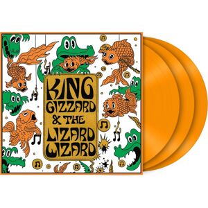 King Gizzard & The Lizard Wizard Live in Milwaukee 3-LP barevný