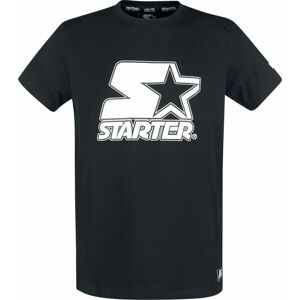 Starter Tričko Contrast Logo Tričko černá