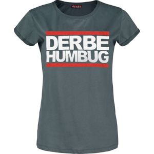 Derbe Hamburg Humbug Tee Girls dívcí tricko šedá