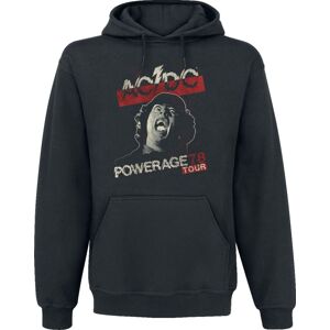 AC/DC Powerage Tour 78 Mikina s kapucí černá