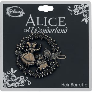 Alice in Wonderland Alice and White Rabbit Ozdobní sponka standard