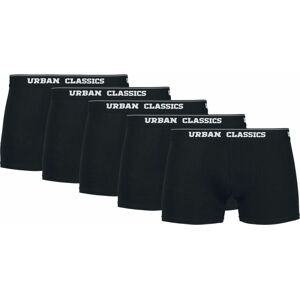Urban Classics Organické boxerky - balení 5 ks Boxerky černá
