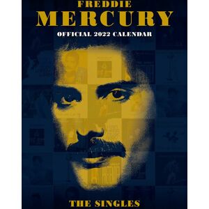 Mercury, Freddie Wandkalender 2022 Nástenný kalendář vícebarevný