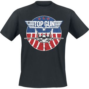 Top Gun Tomcat Tričko černá