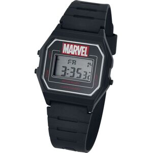 Marvel Marvel Logo Náramkové hodinky cerná/cervená