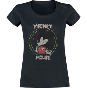 Mickey & Minnie Mouse Gritty Mickey Dámské tričko černá