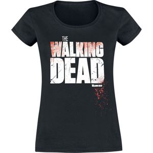 The Walking Dead Blood Splatter Logo Dámské tričko černá