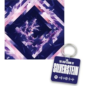 Silverstein A beautiful place to drown CD & klíčenka s příveškem standard