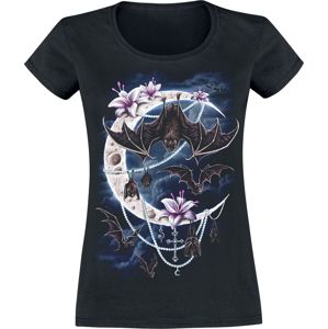 Sarah Richter Bats Moon Dámské tričko černá