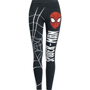 Spider-Man Spider Web Leginy cerná/bílá