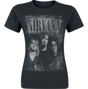 Nirvana Faded Faces Dámské tričko černá
