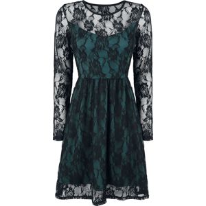 Forplay Lace Dress šaty petrolejová/cerná