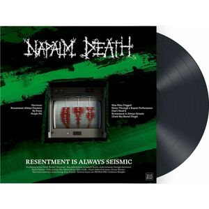 Napalm Death Resentment is always seismic - a final throw of throes MINI-LP černá