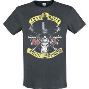Guns N' Roses Amplified Collection - Tophat SKull Šaty charcoal