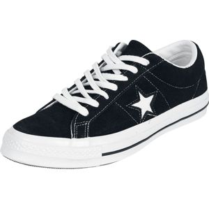 Converse Semišové boty One Star Premium tenisky cerná/bílá