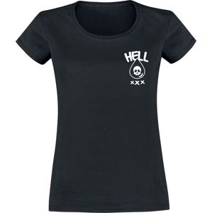 The Bearded Phil Hell Dámské tričko černá