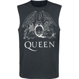 Queen Amplified Collection - Line Art Tank top charcoal