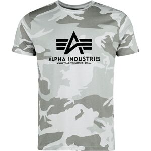 Alpha Industries Basic T-Shirt Camo Tričko bílá