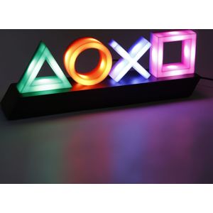 Playstation icons Lampa vícebarevný