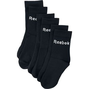 Reebok Balenie 3 ks Act Core Crew Ponožky černá