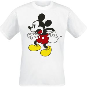 Mickey & Minnie Mouse What?!?! tricko bílá