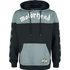 Motörhead Mikina s kapucí cerná/zelená