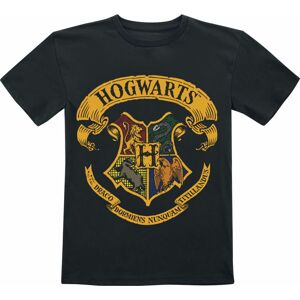 Harry Potter Kids - Hogwarts Crest detské tricko černá