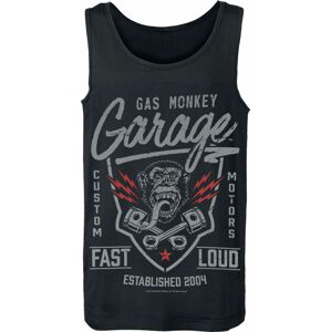 Gas Monkey Garage Fast'n Loud Tank top černá