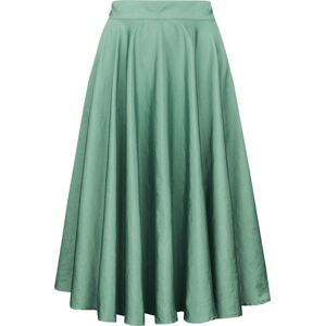 Banned Retro Hodvábně jemná sukně Summer Sukně zelená