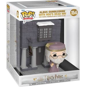 Harry Potter Vinylová figurka č. 154 Hogsmeade - Albus Dumbledore with Hogs Head Inn (Pop! Deluxe) Sberatelská postava standard