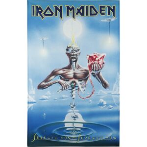 Iron Maiden Seventh son of a seventh son Textilní plakát vícebarevný