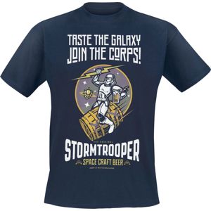 Original Stormtrooper Join The Corps Tričko námořnická modrá
