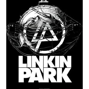 Linkin Park Atomic Age vlajka cerná/bílá