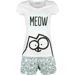 Simon's Cat Meow pyžama vícebarevný