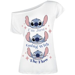Lilo & Stitch Going With The Flow Dámské tričko bílá