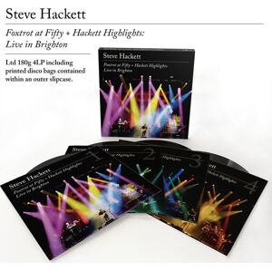 Steve Hackett Foxtrot at Fifty + Hackett Highlights: Live in Brighton 4-LP standard