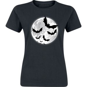 Tierisch Moon Bats Dámské tričko černá