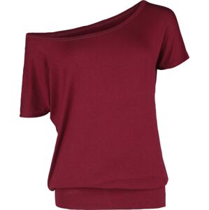 Black Premium by EMP Girls Shirt Dámské tričko burgundská červeň