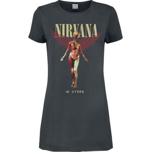 Nirvana Amplified Collection - In Utero Šaty charcoal