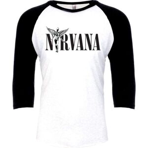 Nirvana In Utero Tričko s dlouhým rukávem bílá/cerná