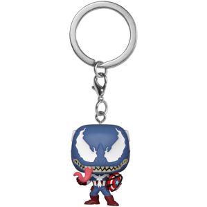 Venom (Marvel) Venomized Captain America Pocket POP! Klíčenka Klíčenka standard