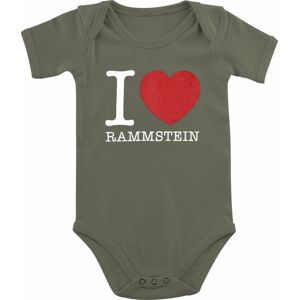 Rammstein I Love Rammstein body khaki